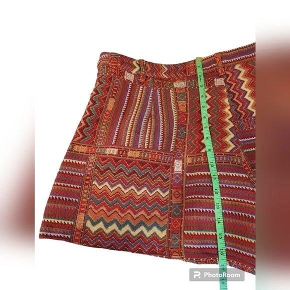 NWT Cider Women's Retro Boho 3X Short Short ,zips belt loops new - Picture 4 of 16